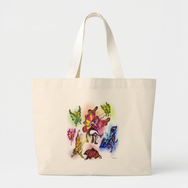Grand Tote Bag Fées (Devant)