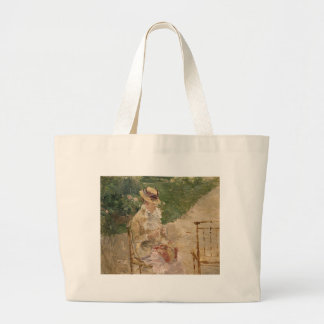 Grand Tote Bag Femme Tricot, Berthe Morisot Fine Ar
