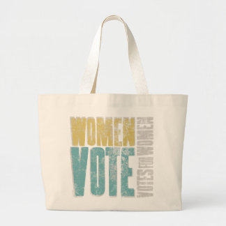 Grand Tote Bag Femmes Vote Fourre-tout / Arylide Turquoise