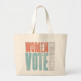 Grand Tote Bag Femmes Vote / Orange-Water