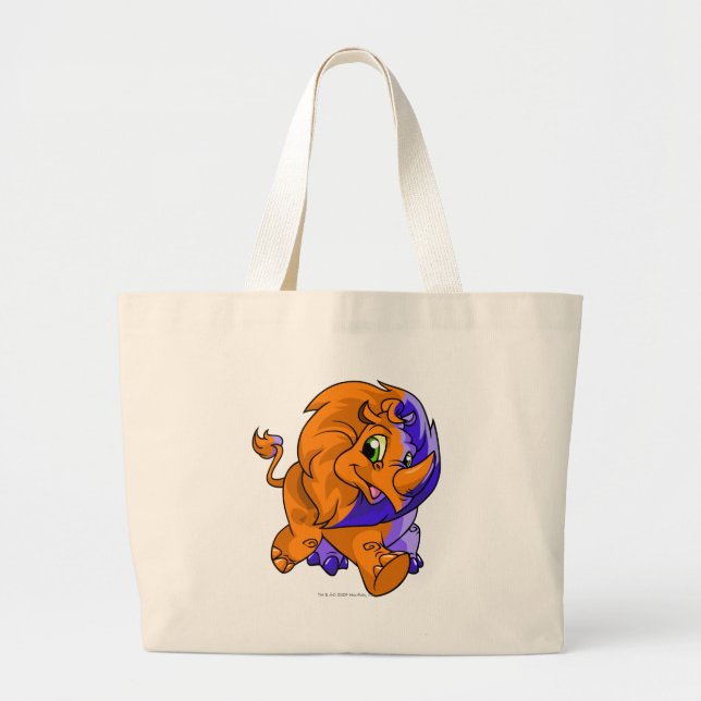 Grand Tote Bag Fente de Tonu (Devant)
