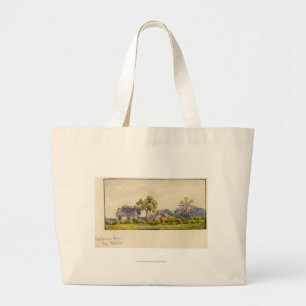 Grand Tote Bag Ferme de la Californie, près de Stockton