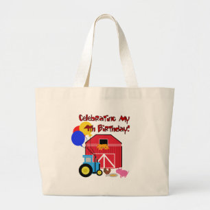 Grand Tote Bag Ferme T-shirts et cadeaux d'anniversaire 4