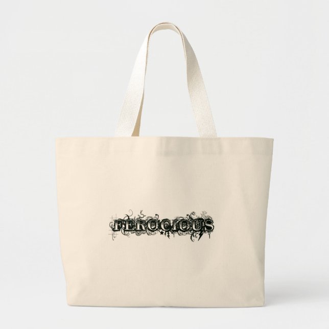 GRAND TOTE BAG FÉROCE (Devant)