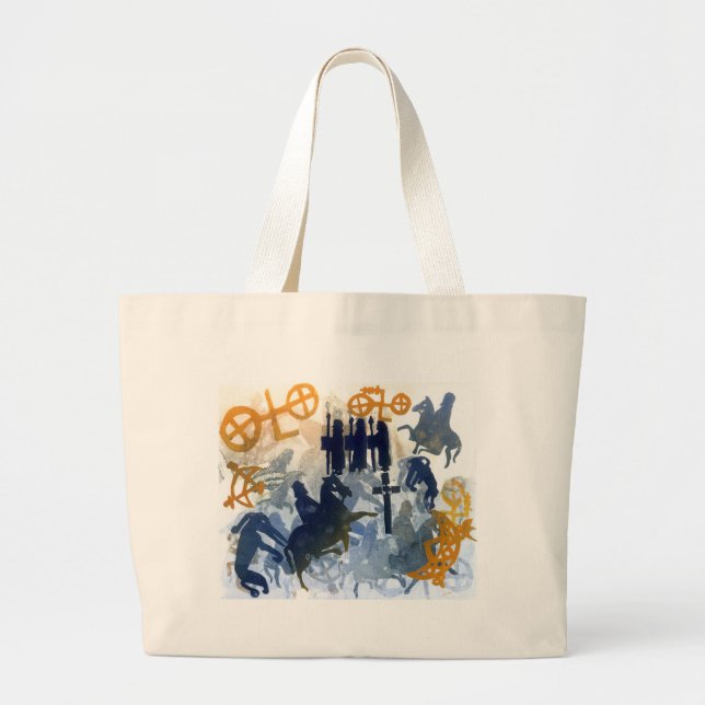 Grand Tote Bag Festival de récolte (Devant)