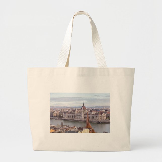 Grand Tote Bag Fête de Budapest (Devant)