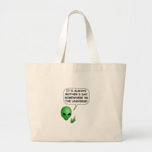 Grand Tote Bag Fête des mères Aliens