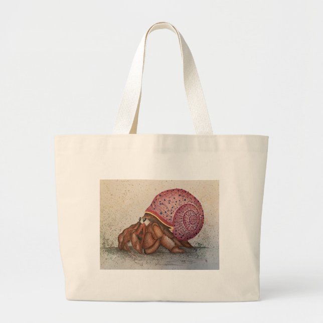 Grand Tote Bag Fête du Bernard-l'Hermite (Devant)