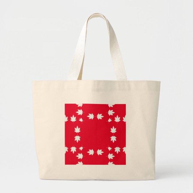 Grand Tote Bag fête du canada (Devant)