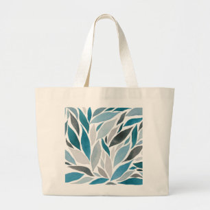 Grand Tote Bag feuille d'arbre