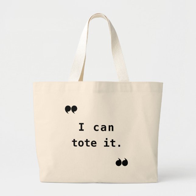Grand Tote Bag Fiance de 90 jours - Angela Fans (Devant)