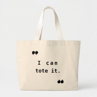 Grand Tote Bag Fiancé de 90 jours - Angela Fans - Je peux le four