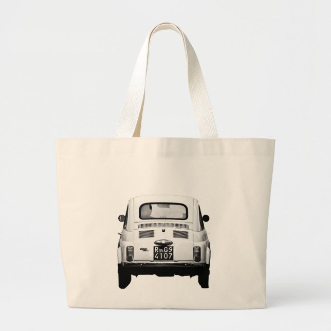 Grand Tote Bag Fiat 500 à Rome, Italie (Devant)