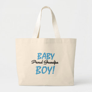 Grand Tote Bag Fier Grand-Père Baby Boy Tshirts et cadeaux