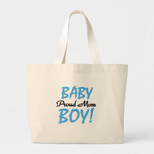 Grand Tote Bag Fier maman Baby Boy Tshirts et cadeaux