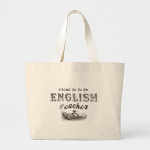 Grand Tote Bag Fier professeur anglais victorien