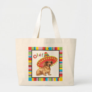 Grand Tote Bag Fiesta Dachshund