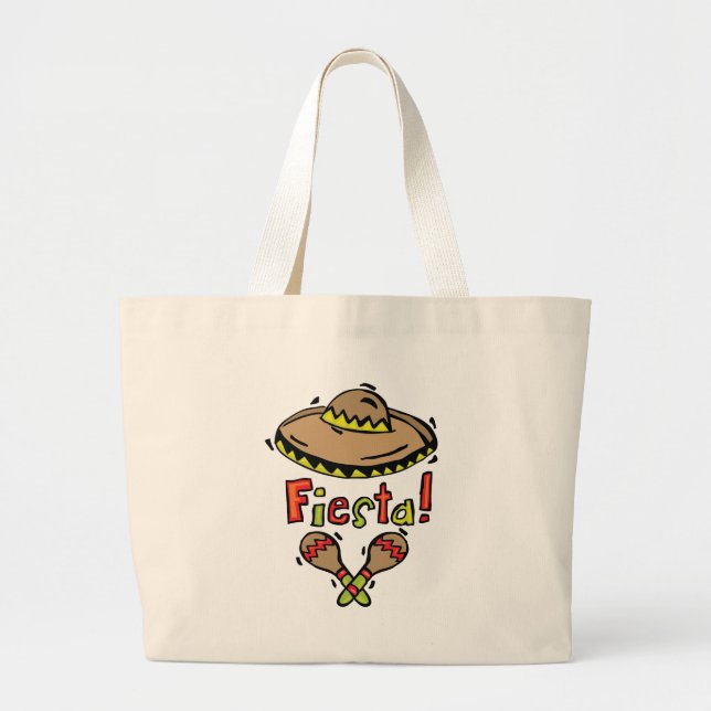 Grand Tote Bag Fiesta du Mexique (Devant)