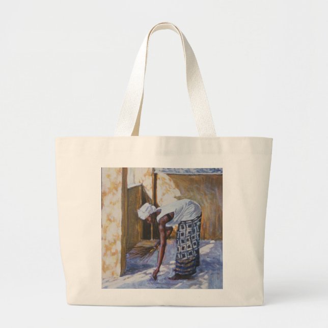 Grand Tote Bag Fille balayant II 2002 (Devant)