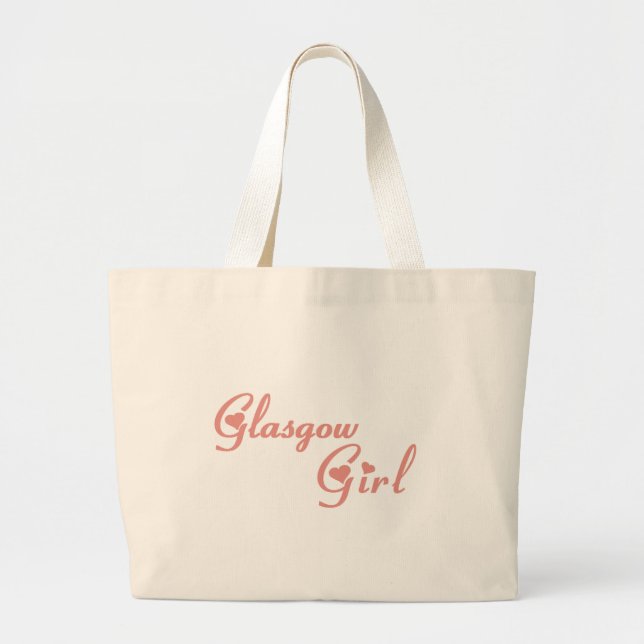 Grand Tote Bag Fille de Glasgow (Devant)