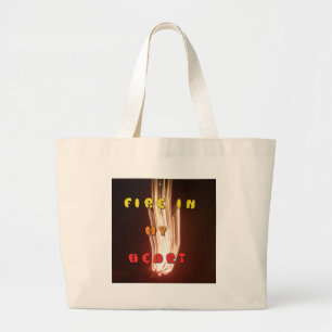 Grand Tote Bag Fire in My Heart Art Print