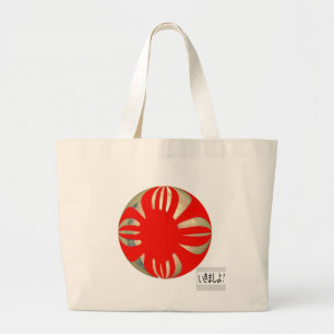 Grand Tote Bag flagball japonais allons-y
