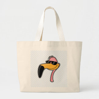 Grand Tote Bag Flamant rose d'amortisseur