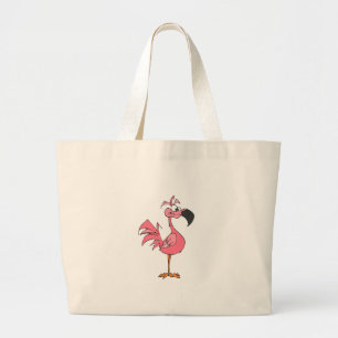 Grand Tote Bag Flamant rose de Fernando