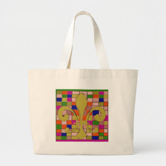 Grand Tote Bag Fleur De Lis