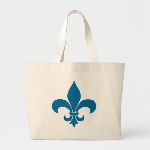 Grand Tote Bag Fleur de lis Motif Classic
