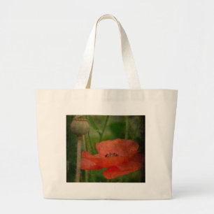 Grand Tote Bag Fleur de pavot