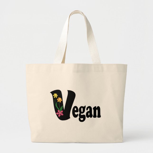 Grand Tote Bag Fleur de Vega (Devant)
