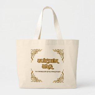 GRAND TOTE BAG FLEUR D'OR JAUNE NATUREL COTON BUR'DEN PLAGE