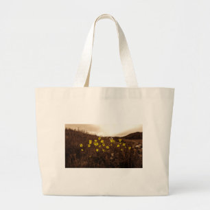 Grand Tote Bag Fleurs de soleil