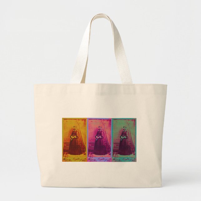 Grand Tote Bag Florence Nightingale Colonnes (Devant)