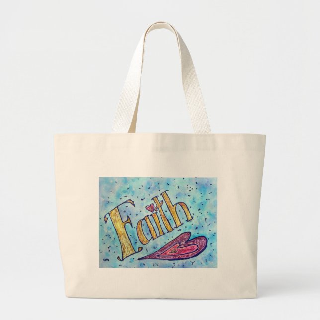 Grand Tote Bag Foi (Devant)