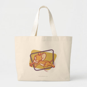 Grand Tote Bag Fonctionnement de Jerry effrayé