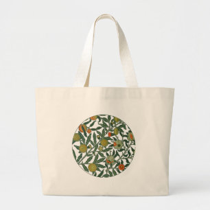 Grand Tote Bag Fond d'écran de la grenade William Morris
