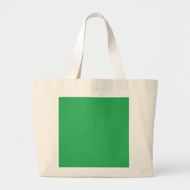 Grand Tote Bag Fond granuleux vert tendance (Devant)