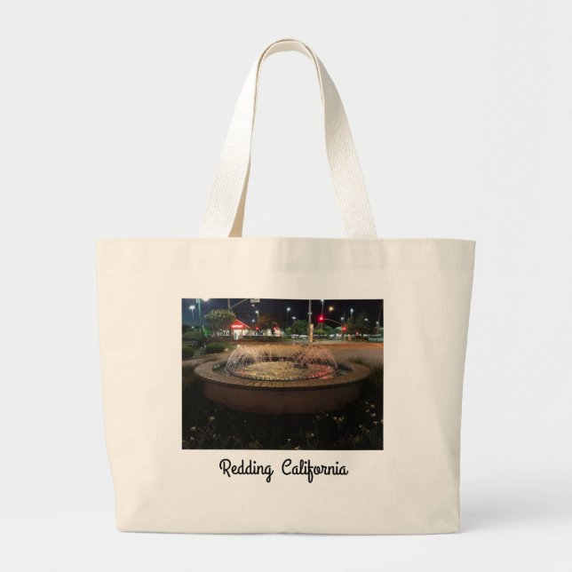 Grand Tote Bag Fontaine d'eau Redding & Glace Coldstone Fourre-to (Devant)