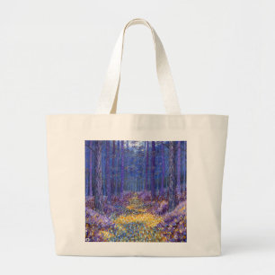 Grand Tote Bag Forêt bleue 2 2012