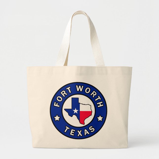 Grand Tote Bag Fort Worth Texas (Devant)