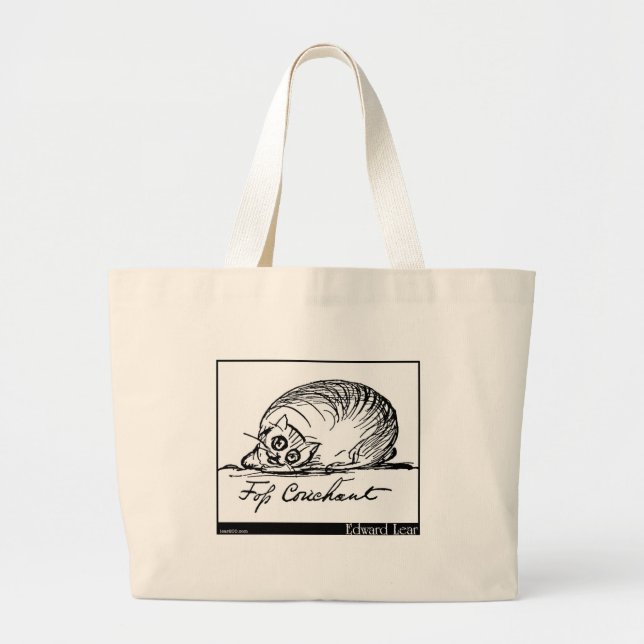 Grand Tote Bag Foss, couchant (Devant)