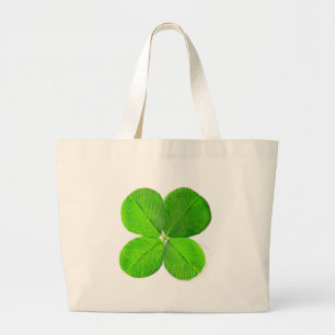 Grand Tote Bag Four Leaf Clover Le MUSÉE Zazzle Cadeaux