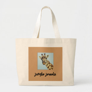 Grand Tote Bag Fourre-tout A Giraffe
