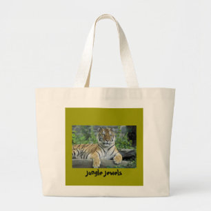 Grand Tote Bag Fourre-tout A Tiger