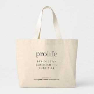 Grand Tote Bag Fourre-tout anti-avortement