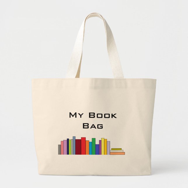 Grand Tote Bag fourre-tout "Book Bag" (Devant)