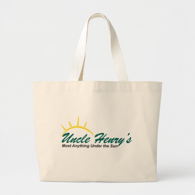 Grand Tote Bag Fourre-tout d'oncle Henry (Devant)