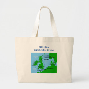 Grand Tote Bag Fourre-tout enorme pour la croisière d'îles